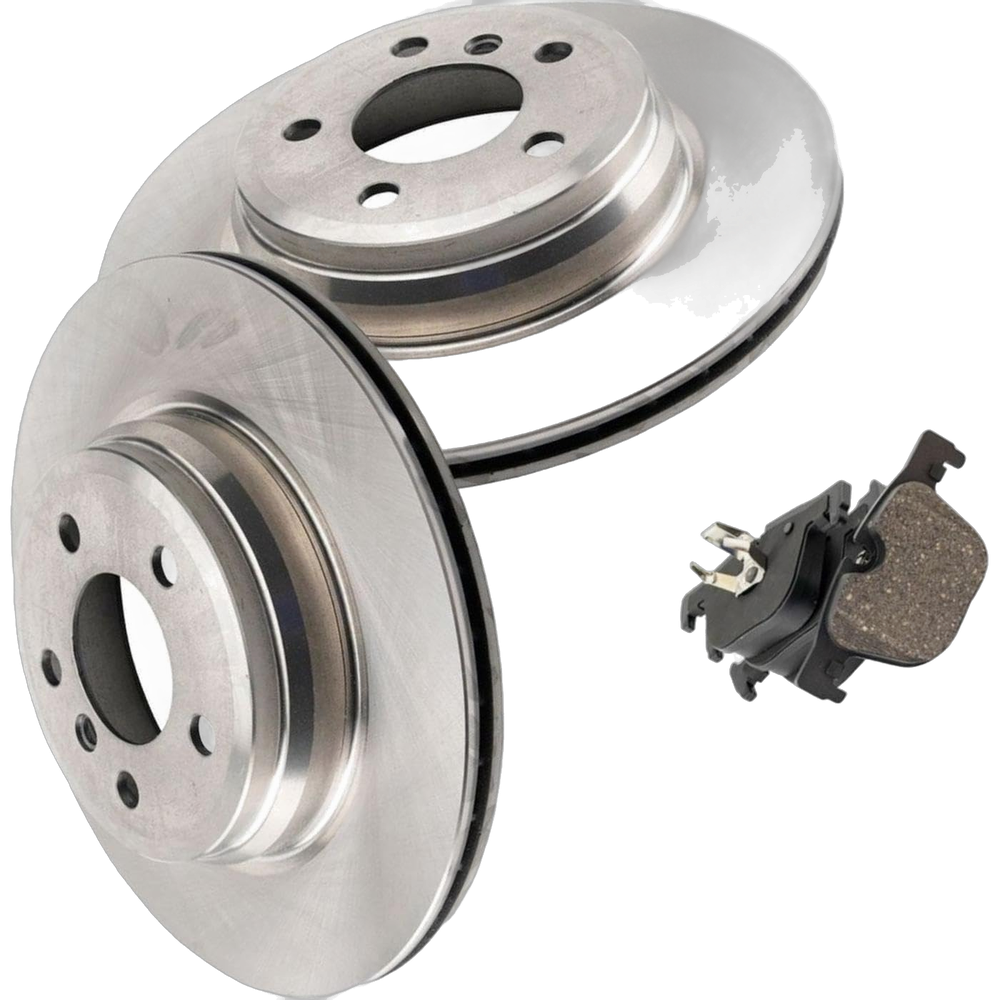 Brake pads and disc rotor