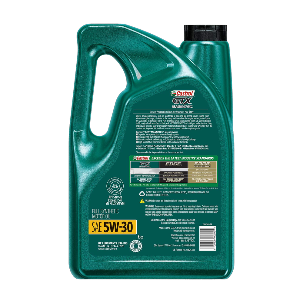 Engine oil bottle